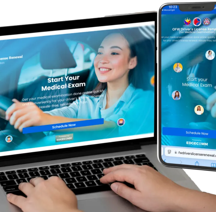 OFW Driver’s Licence Renewal — interface and deployment